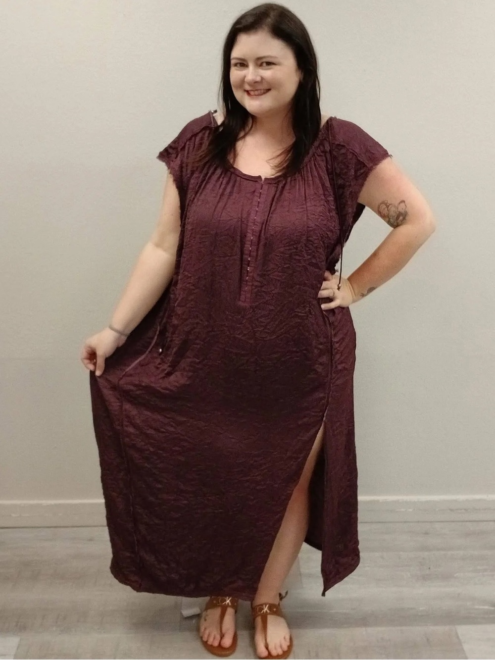 Free People Plum Slip Dress - New - Size Small